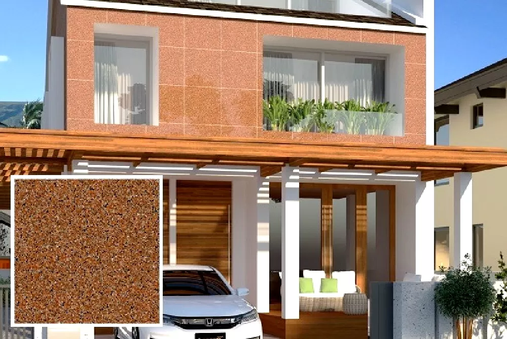 Đá được sử dụng ưu tiên trong những ngôi nhà kiểu nhật