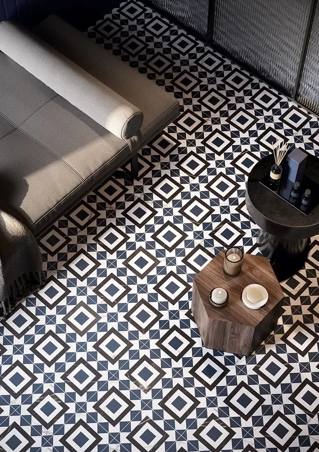 Gạch porcelain mang vẻ đẹp sang trọng và truyền thống