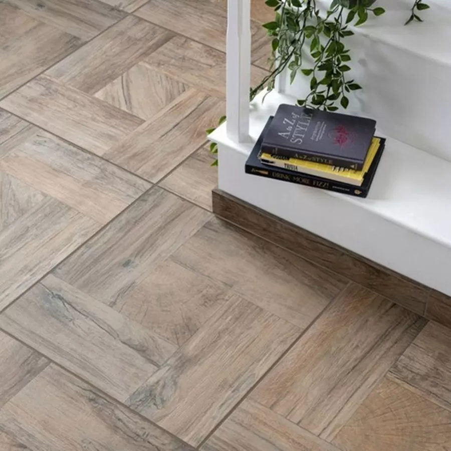 Lát sàn hình học, hình khối quen thuộc