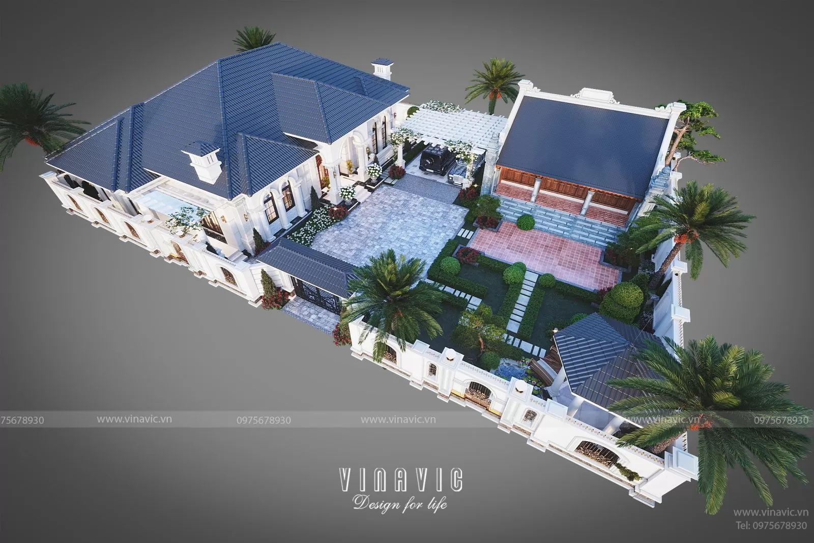 Tổng quan nhà ngang tân cổ điển