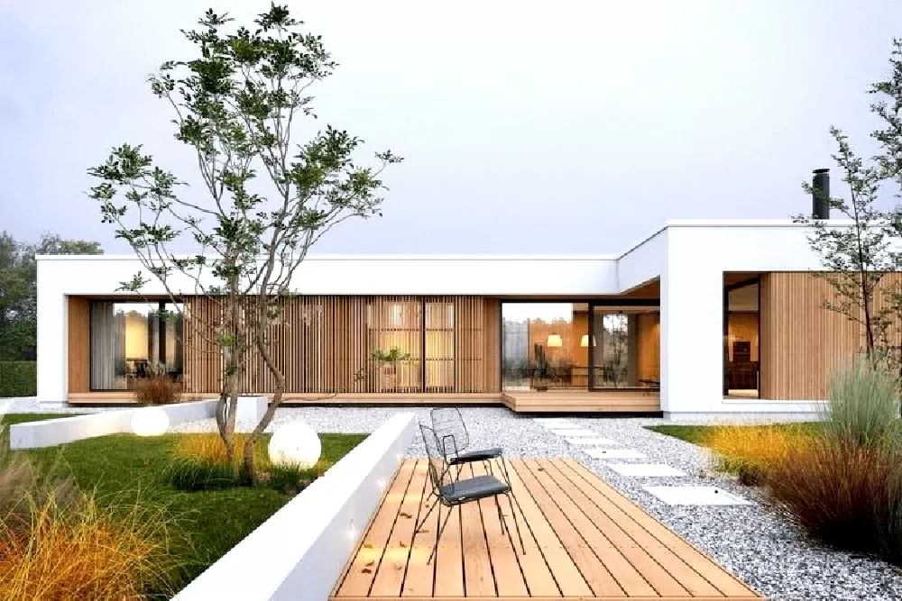 Các đường nét kiến trúc đơn giản, không cầu kỳ nhưng vẫn toát lên vẻ đẹp tinh tế.