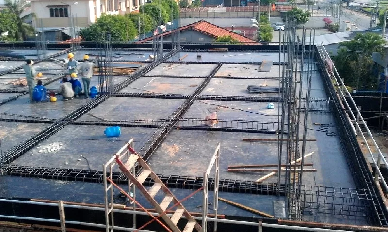 Cách đống coppha dầm sàn