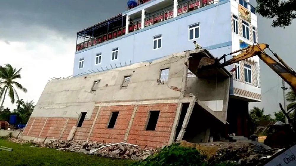 Hàng xóm xây nhà không tuân thủ có thể gây ảnh hưởng đến cơ sở hạ tầng