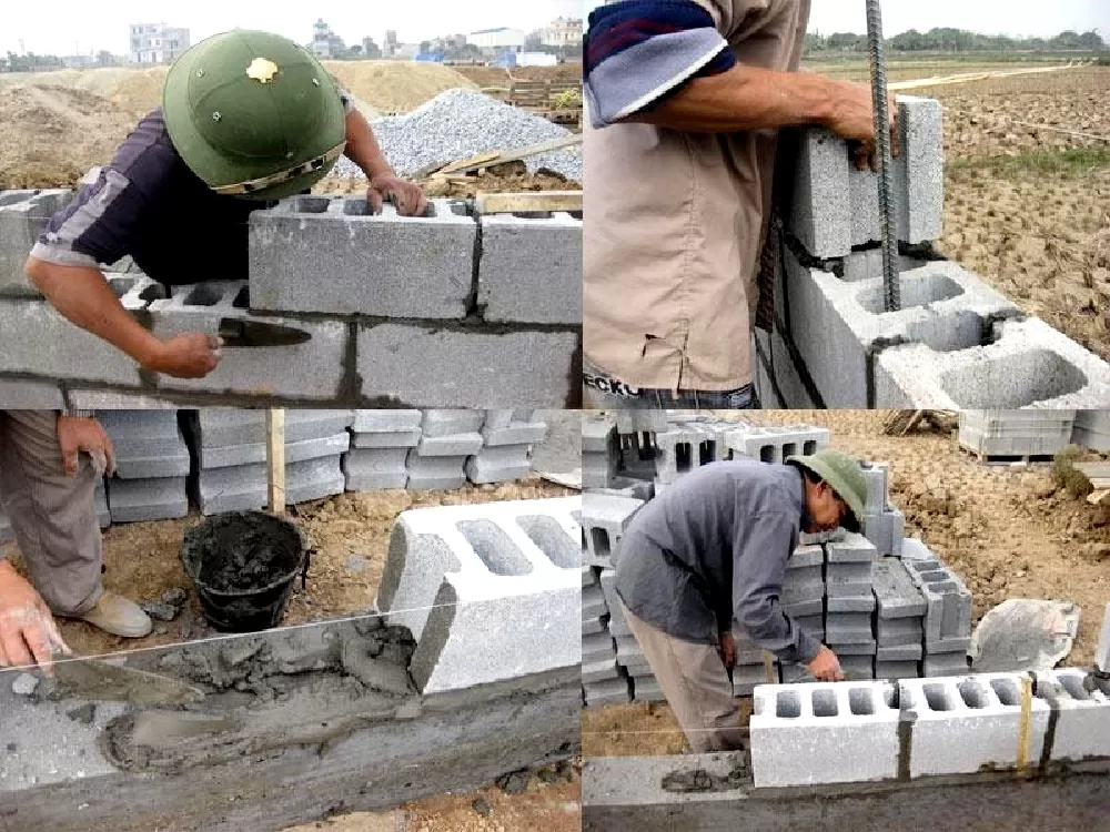 Gạch Block dễ dàng thi công