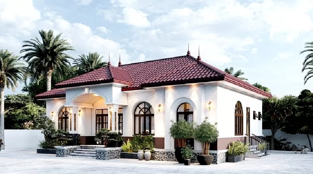 Mái nhật có thể kết hợp với nhiều kiểu kiến trúc khác nhau