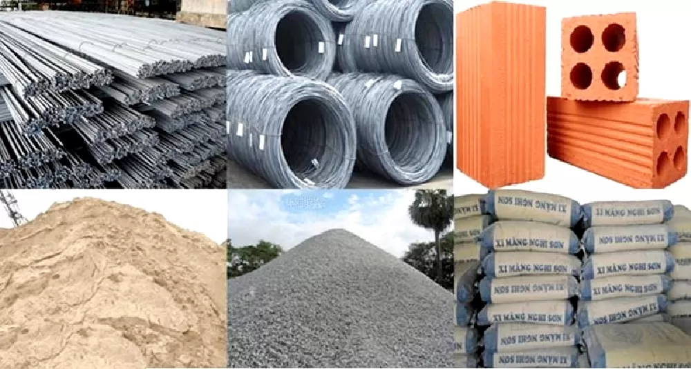 Chi phí vật tư có thể thay đổi tùy thuộc vào chất lượng, thương hiệu