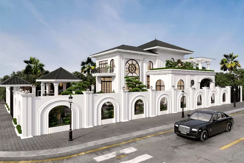 Biệt thự phong cách địa trung hải ấn tượng