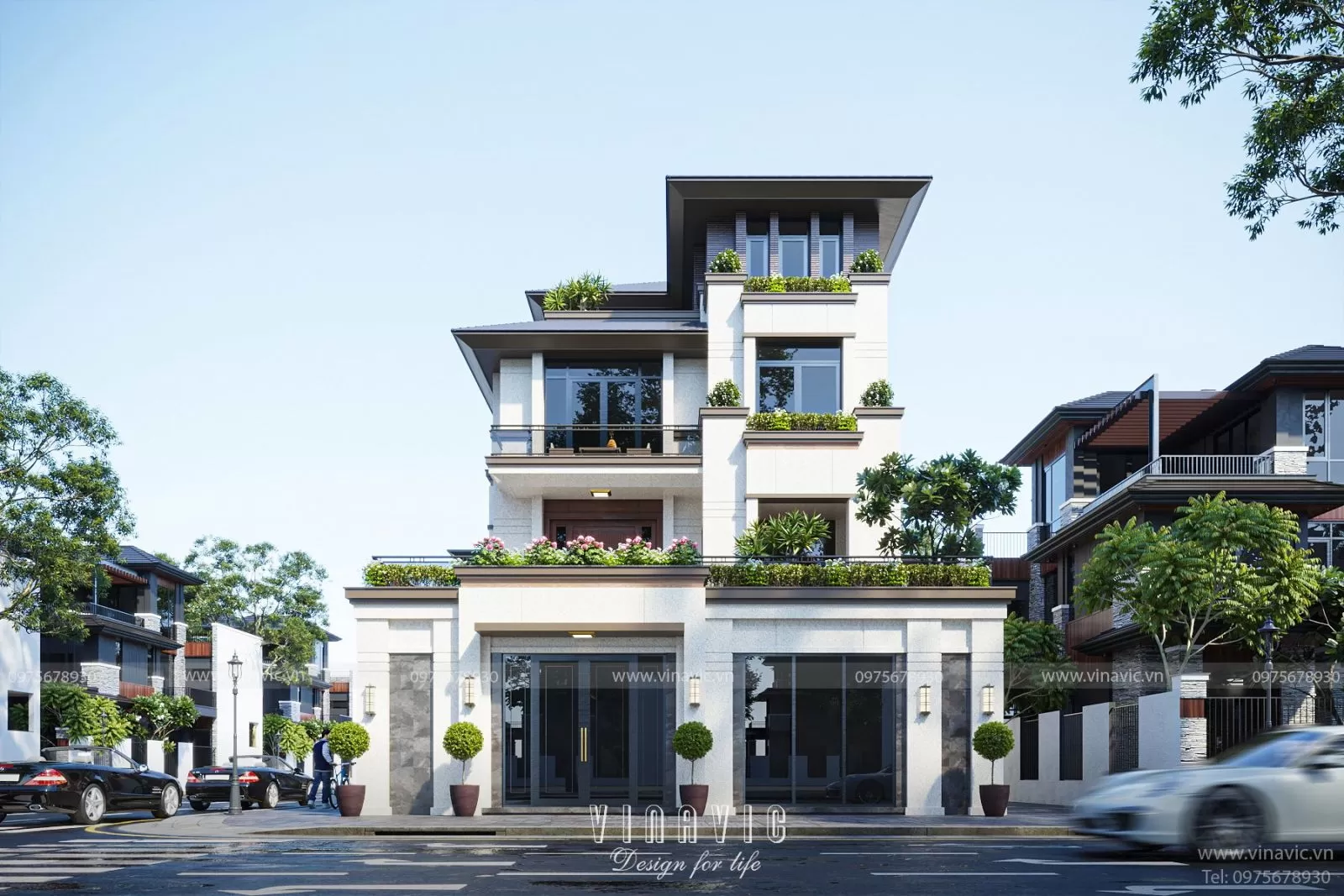 Thiết kế biệt thự 300m2