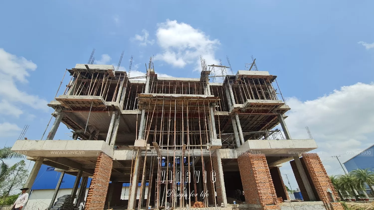 Ví dụ minh họa cách tính diện tích thi công công trình