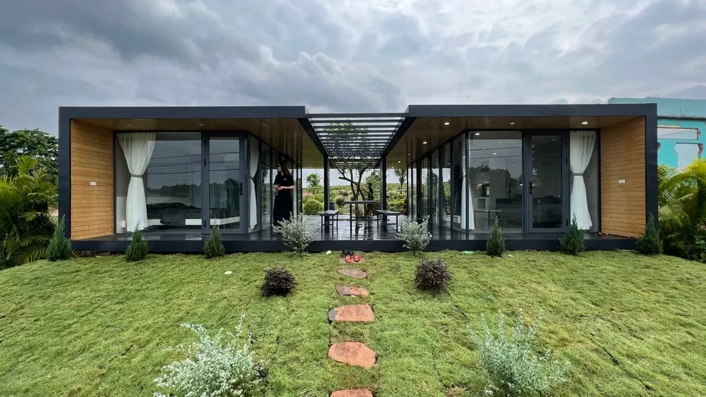 Sử dụng vật liệu nhẹ để xây nhà trên đất nông nghiệp