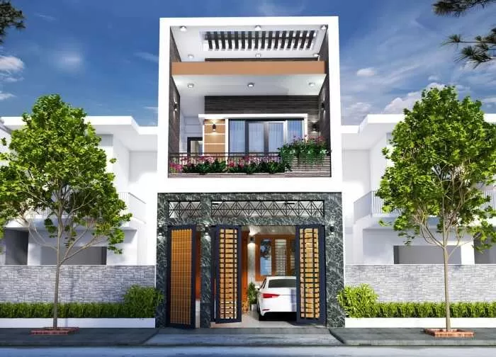 Cần lưu ý kỹ một số điều khi thiết kế nhà phố 2 tầng để có một không gian như mong muốn