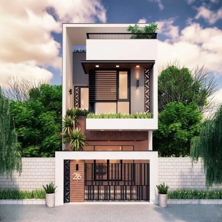 Nhà phố 2 tầng đáp ứng đầy đủ công năng sử dụng