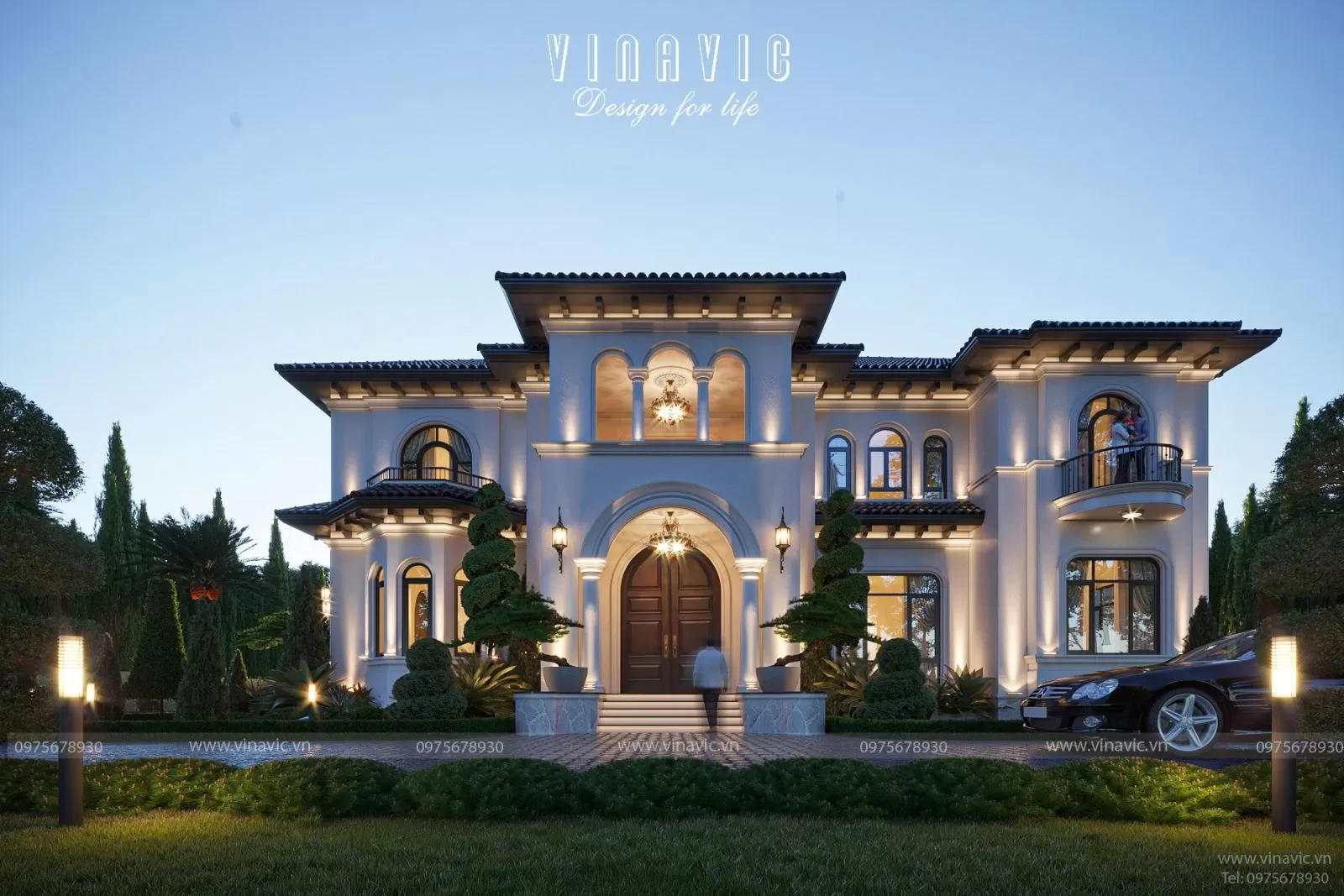 Biệt thự phong cách địa trung hải