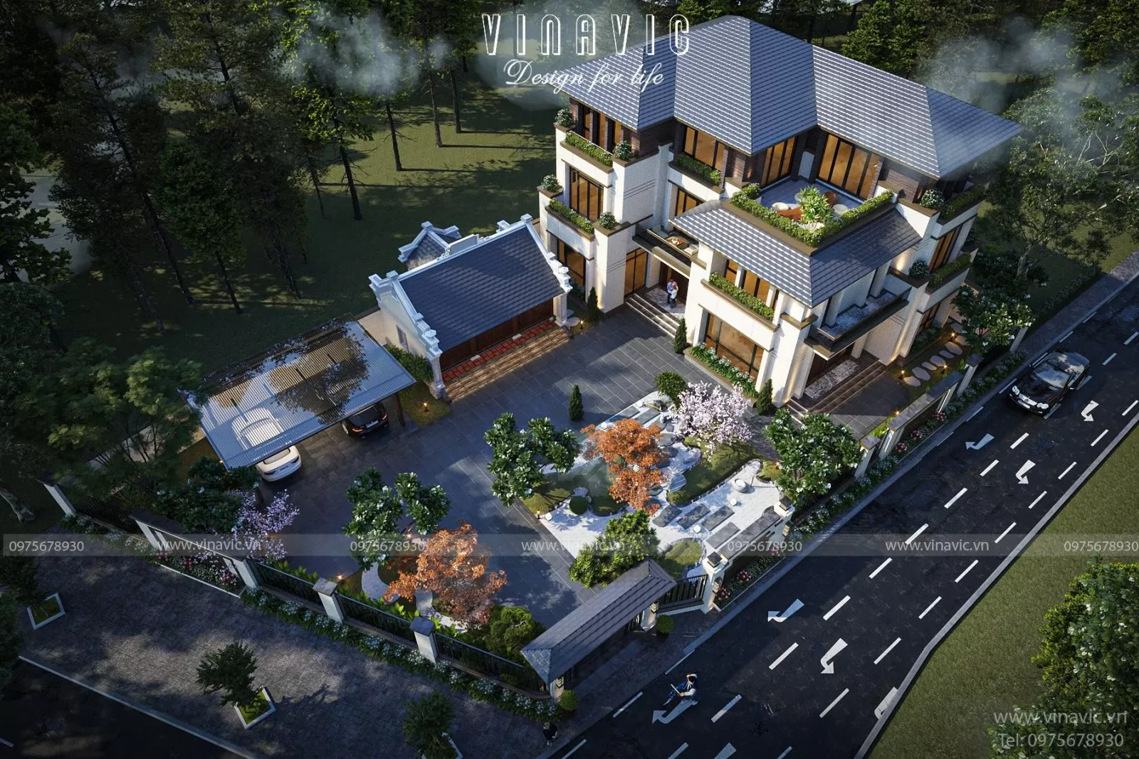 Tinh hoa kiến trúc hội tụ trong biệt thự Hải Phòng