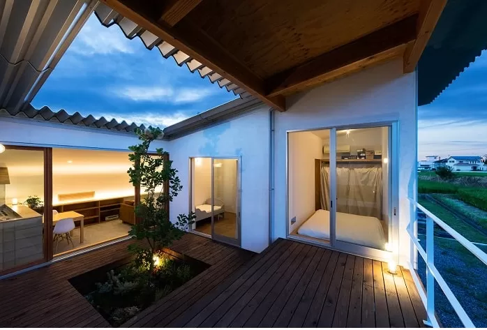 Kiến trúc mẫu nhà chữ U vô cùng ấn tượng