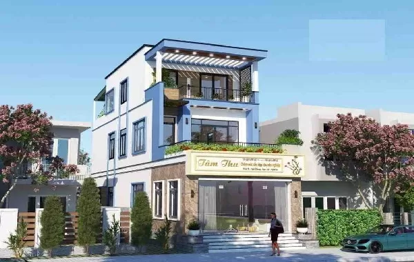 Nhà 3 tầng kết hợp kinh doanh vô cùng thuận tiện 