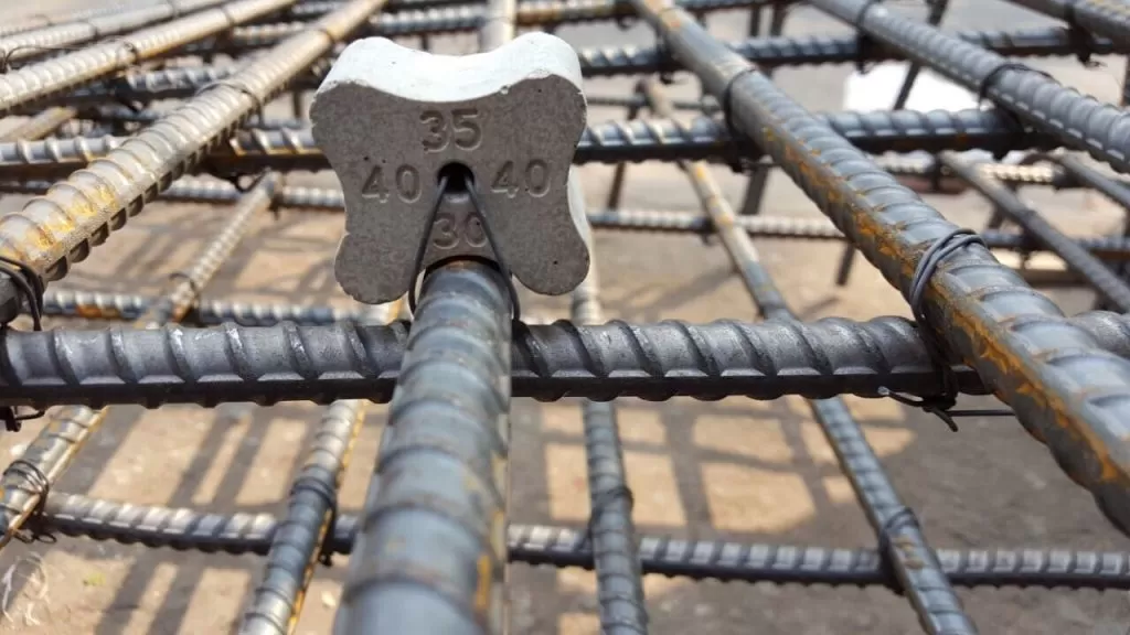 Kỹ thuật đan sắt đổ mái 2 lớp