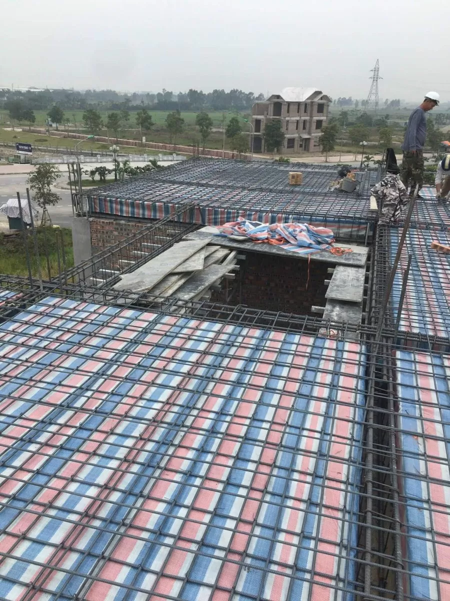 Nguyên tắc bố trí kỹ thuật đan sắt đổ mái 2 lớp