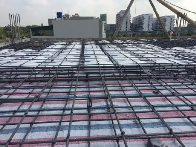 Bố trí thép sàn