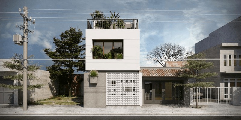 Chi phí xây nhà phố 2 tầng 5x15m trọn gói