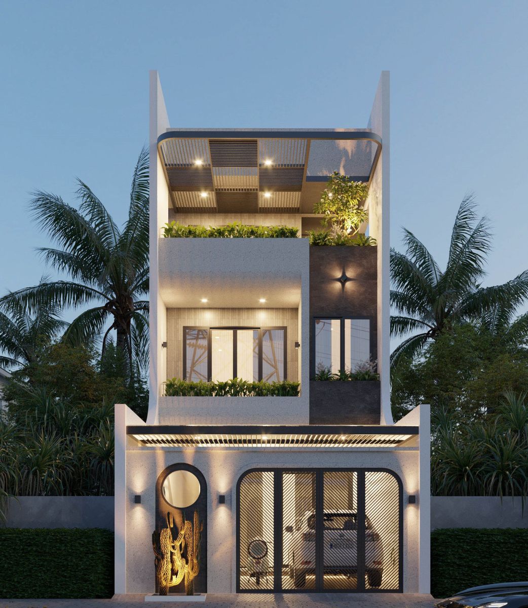 Nhà 3 phòng ngủ 6x20m có không gian thoáng đãng, tiện nghi