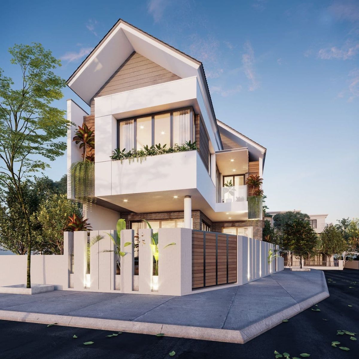 Nhà mái thái 6x20m giàu tính thẩm mỹ được yêu thích bởi nhiều chủ đầu tư
