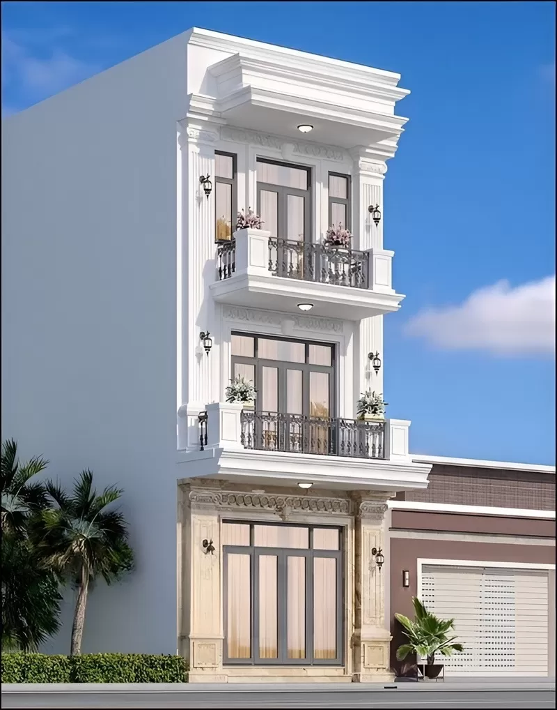 Mẫu nhà Tân Cổ Điển 3 tầng được săn đón nhiệt tình từ các chủ đầu tư