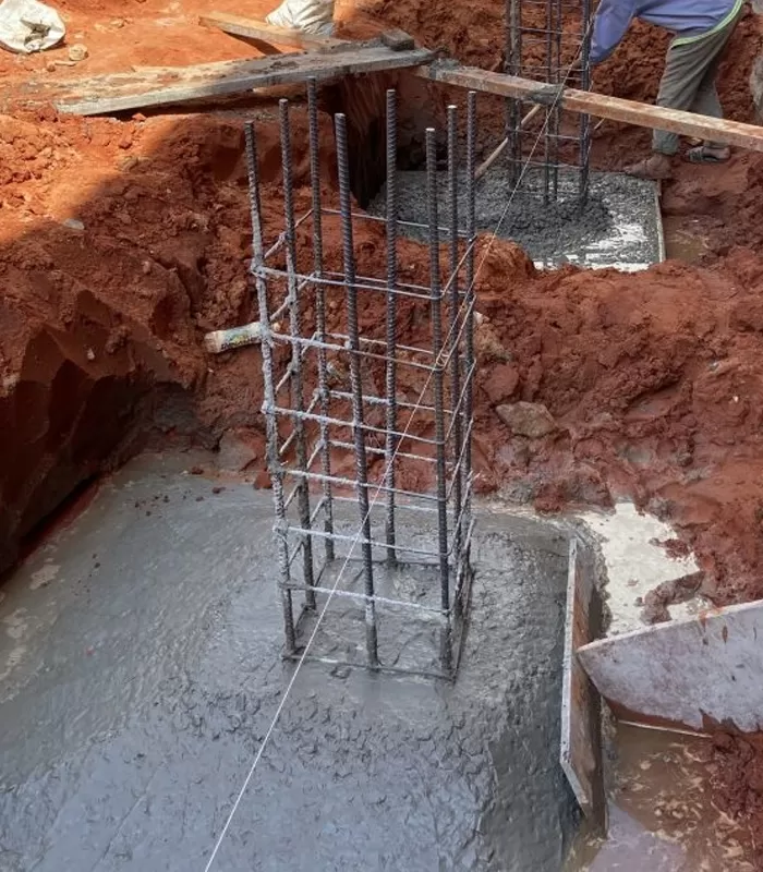 Móng đơn trong thi công xây dựng nhà ở