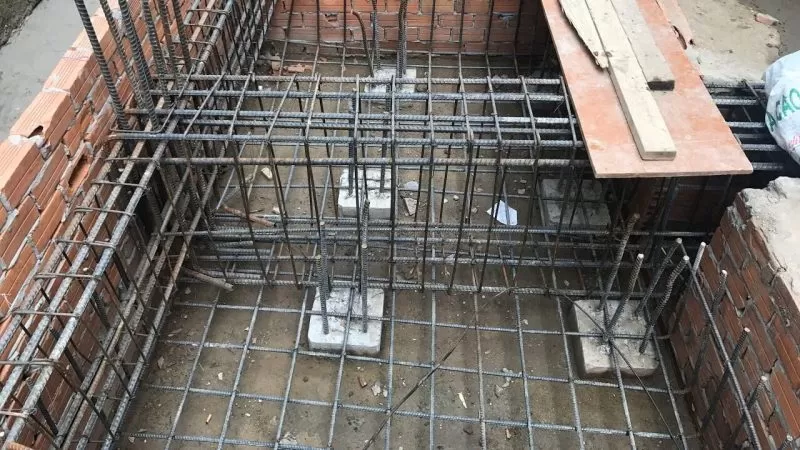 Thi công móng cọc bê tông nhà 2 tầng