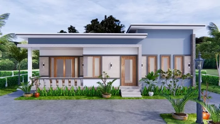 Biệt thự nhà vườn hiện đại xinh xắn siêu cuốn hút