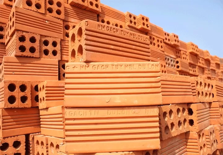 Gạch 4 lỗ được sử dụng phổ biến hiện nay