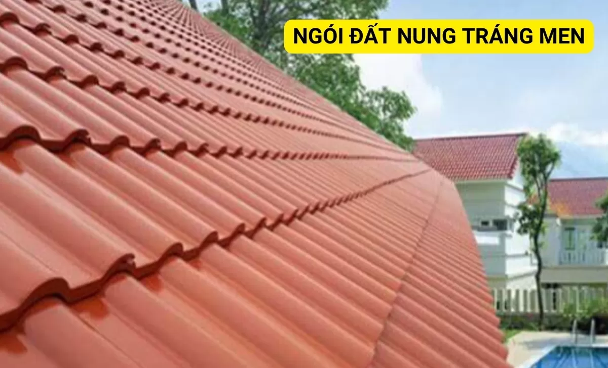 Ngói đất nung tráng men