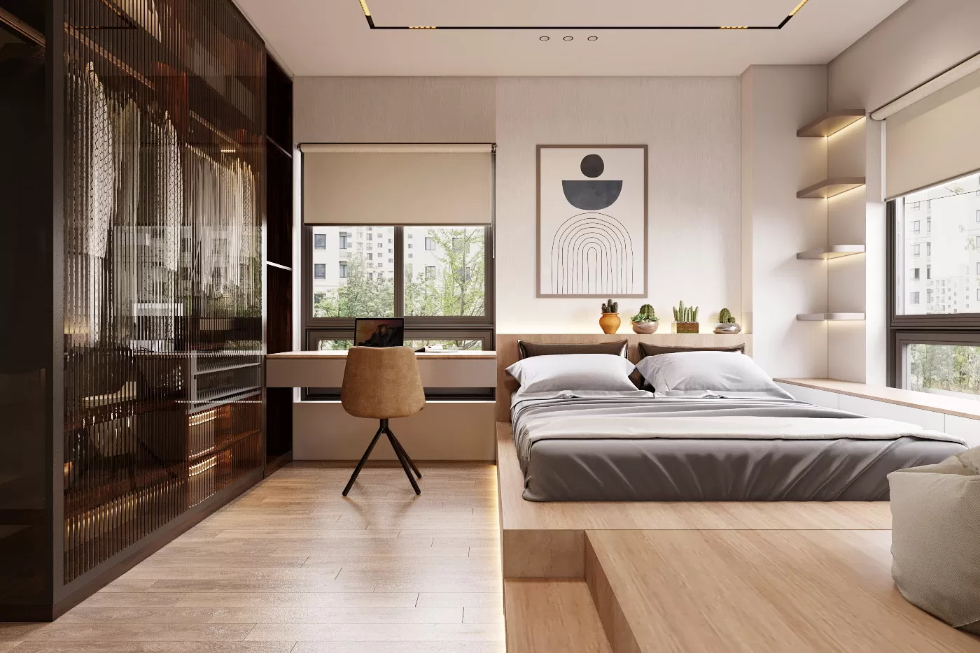 Xu hướng thiết kế phòng ngủ ấn tượng hiện nay