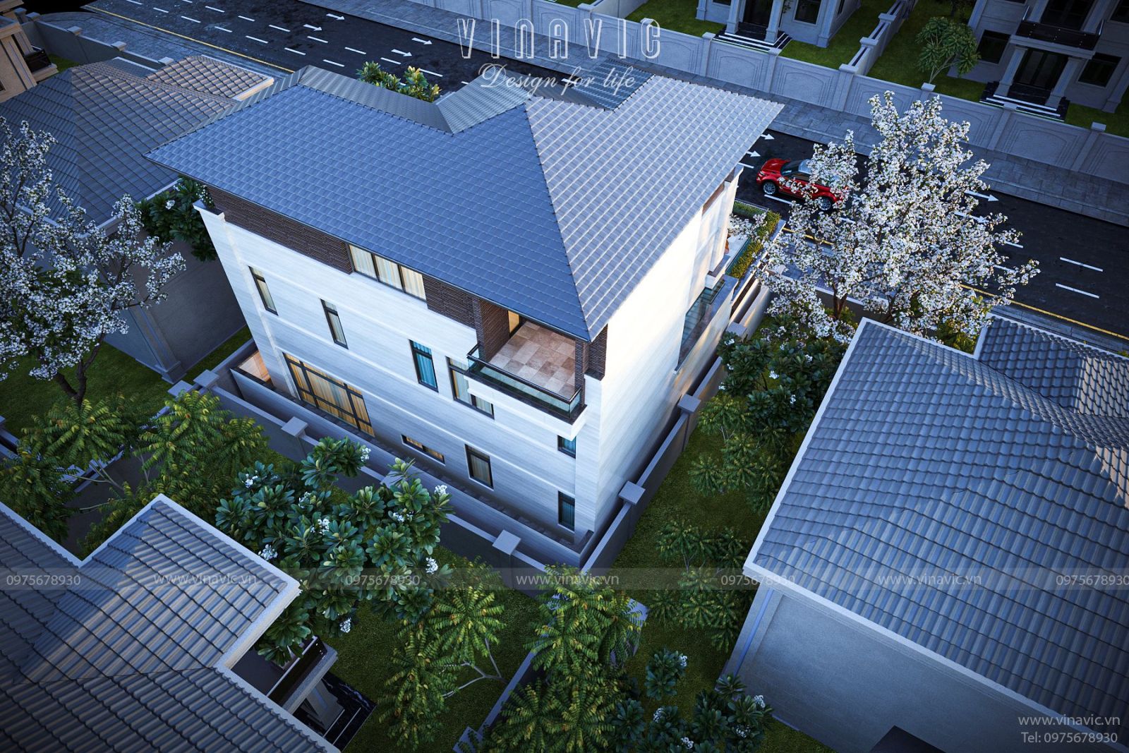 Hệ ngói phẳng Nhật Bản sang trọng vô cùng cuốn hút