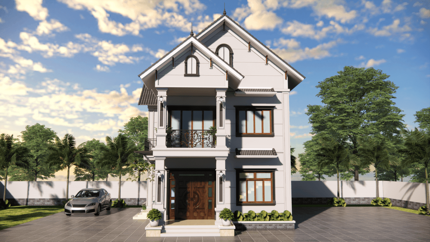 Lập kế hoạch chi phí xây dựng nhà 2 tầng nông thôn 500 triệu chi tiết