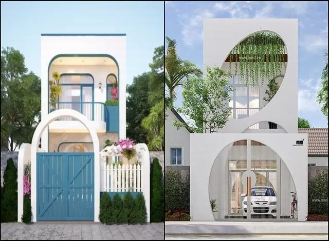 Thiết kế nhà mái bằng có kiến trúc lạ mắt