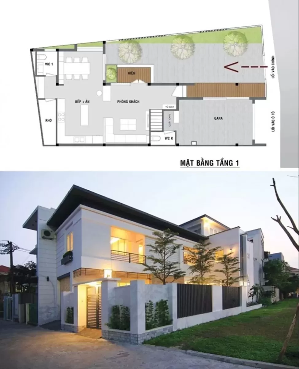 Khó khăn thường gặp khi xây nhà trên đất hình thang