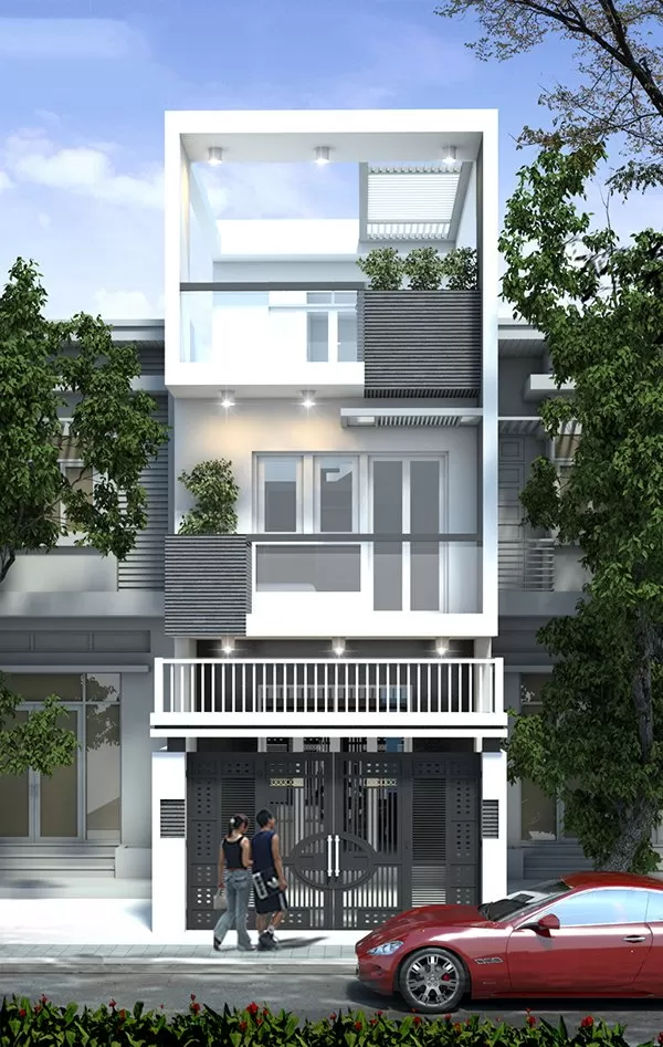 Nhiều gia đình có điều kiện tài chính vừa phải rất yêu thích xây nhà 3 tầng 1 tỷ