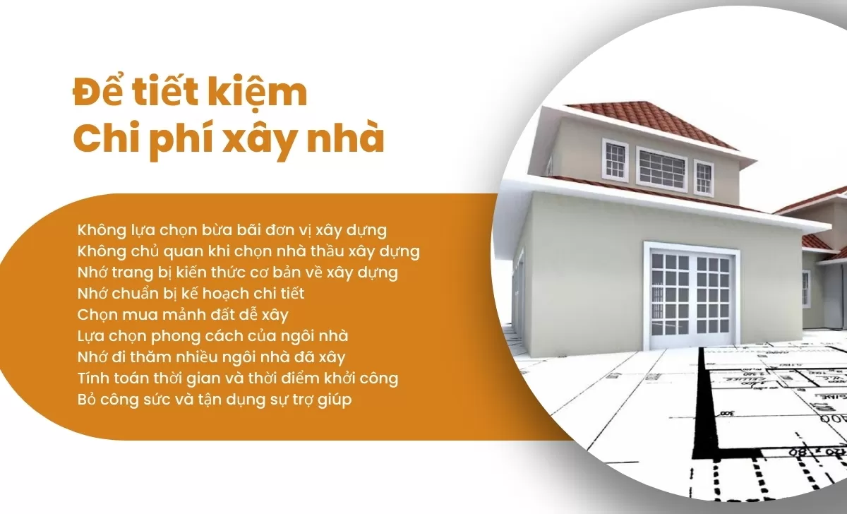 3 không, 7 nhớ để tiết kiệm chi phí xây nhà tránh bị lừa