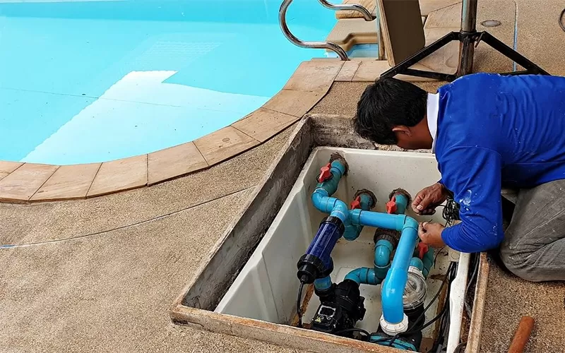 Chi phí đầu tư thiết bị lọc nước bể bơi tuần hoàn
