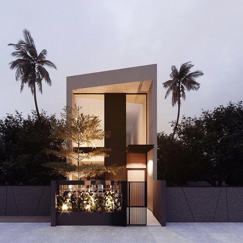 Nhà 2 tầng 100m2 đẹp mắt với chi phí thấp