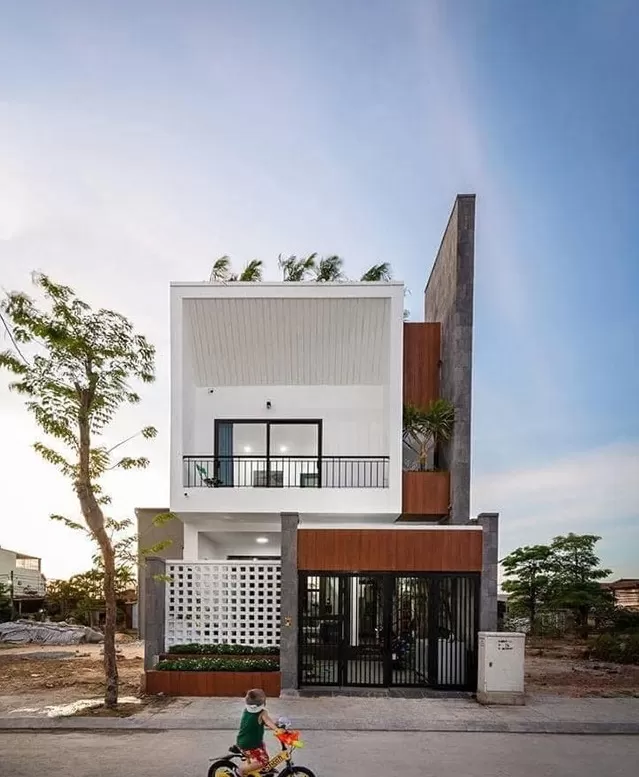 Mẫu nhà 1 trệt 1 lầu 5x15m có gara thuận tiện