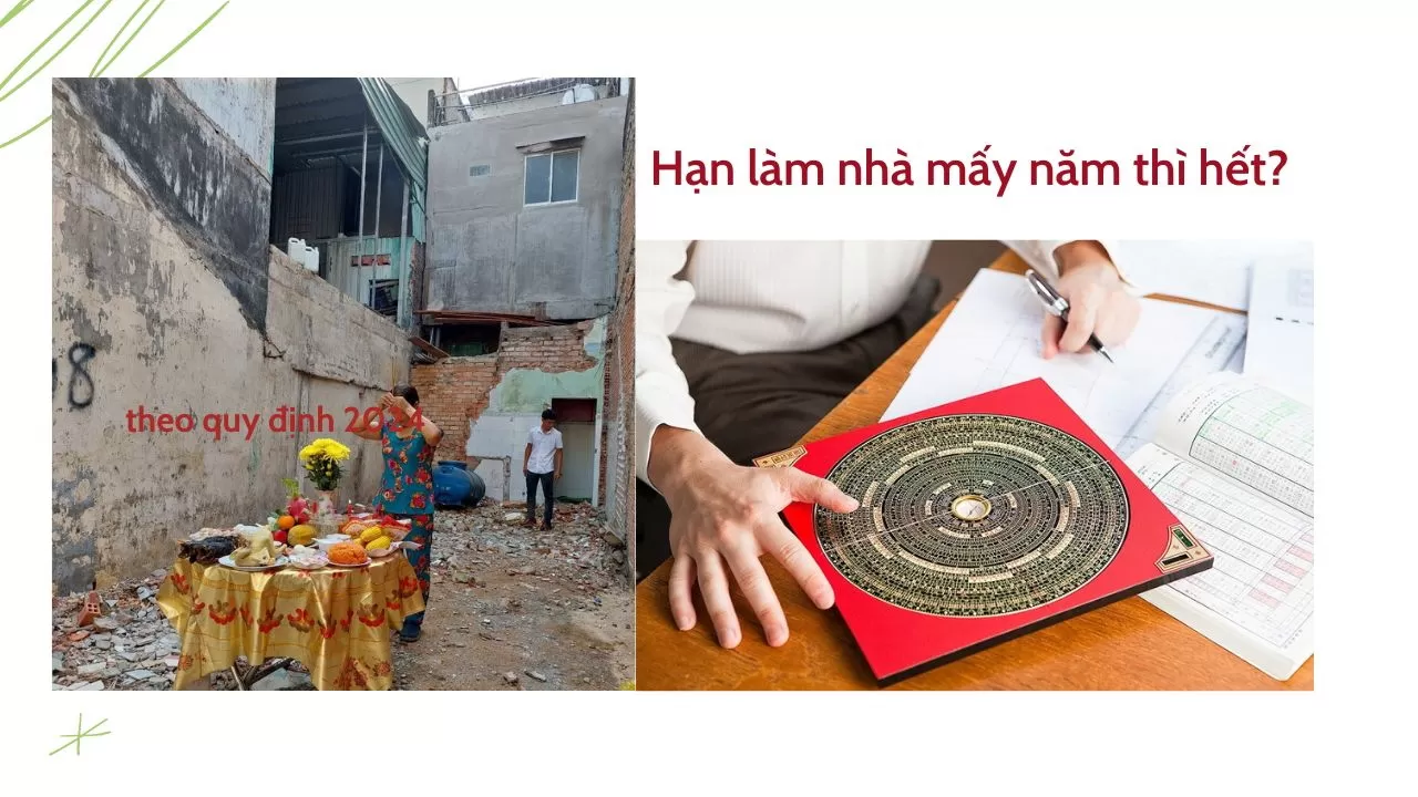 Hạn làm nhà mấy năm thì hết?