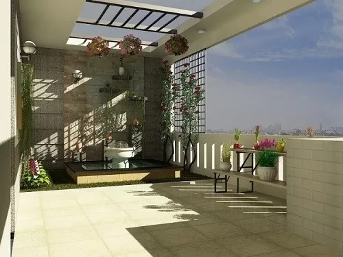 Có thể thiết kế tầng tum đa dạng công năng