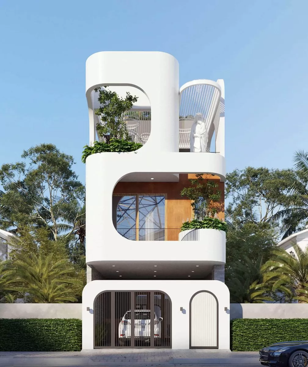 Mặt tiền đơn giản nhưng đặc biệt