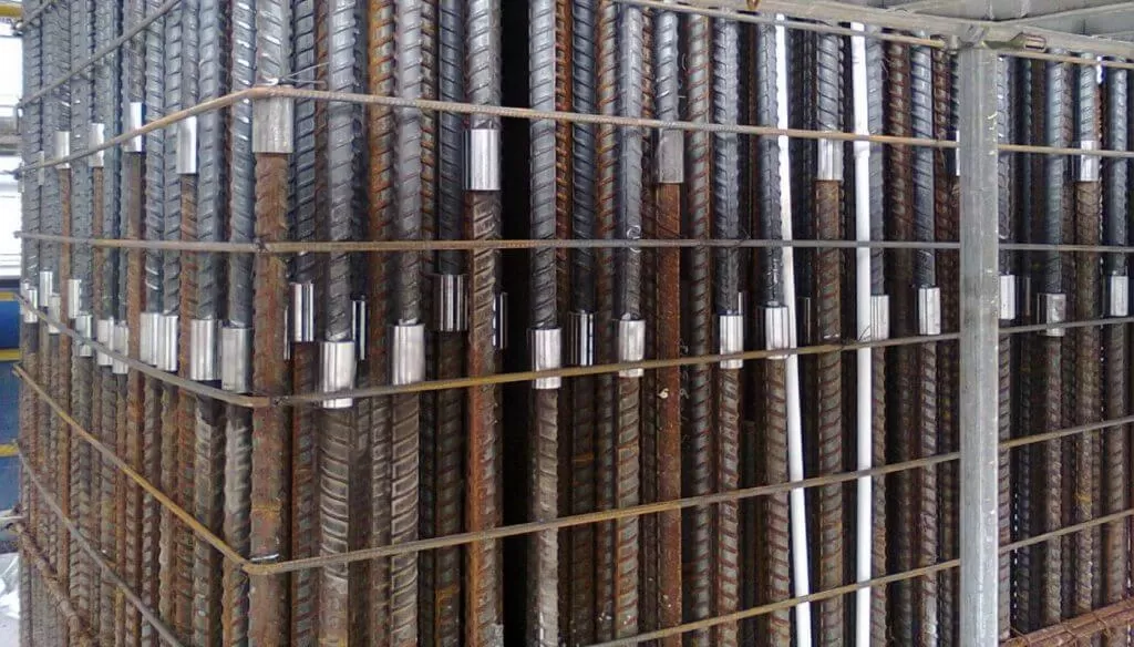 Công đoạn nối cốt thép