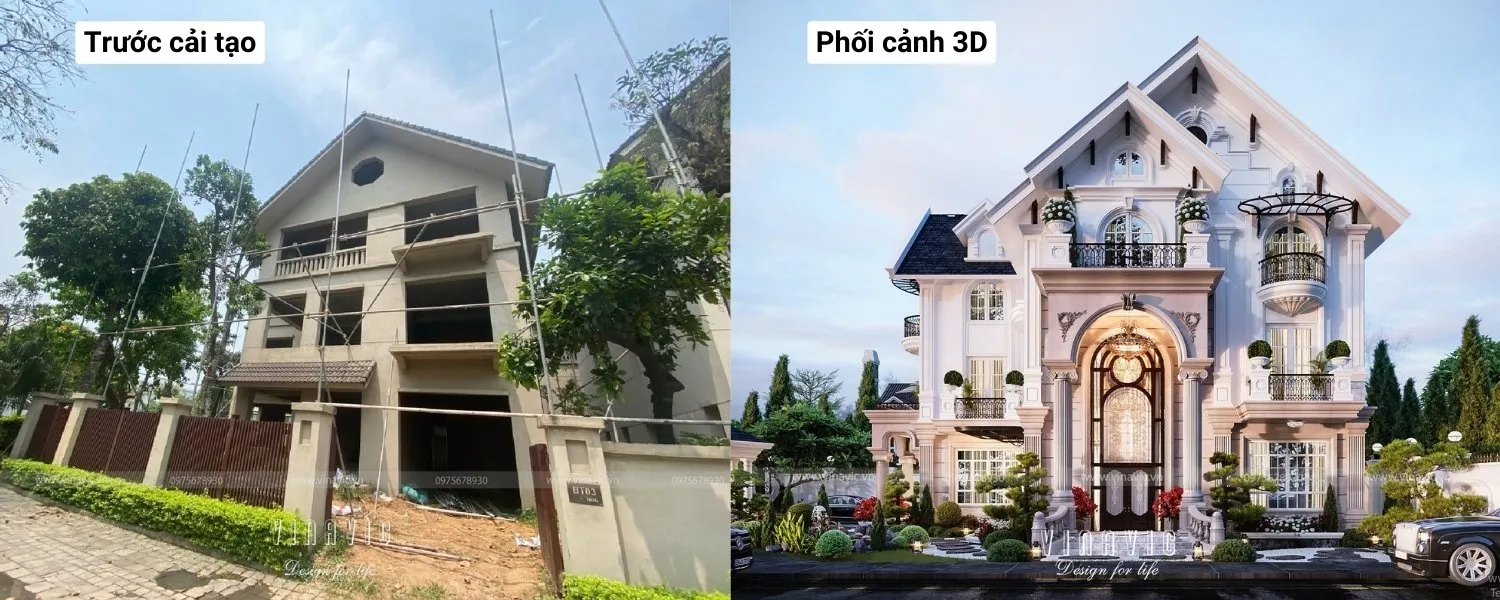 Công trình cải tạo của Vinavic