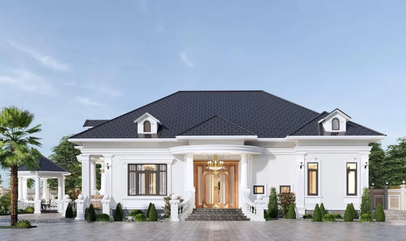 Nhà cấp 4 mái nhật 1 phòng thờ 500 triệu được nhiều gia đình lựa chọn xây dựng