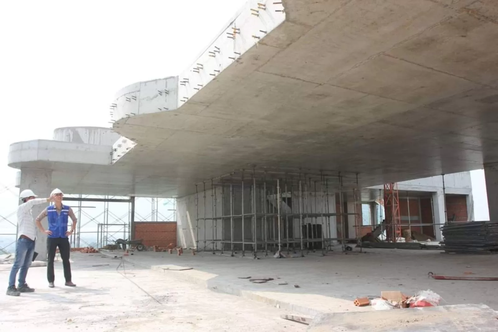 Kết cấu sàn phẳng không dầm