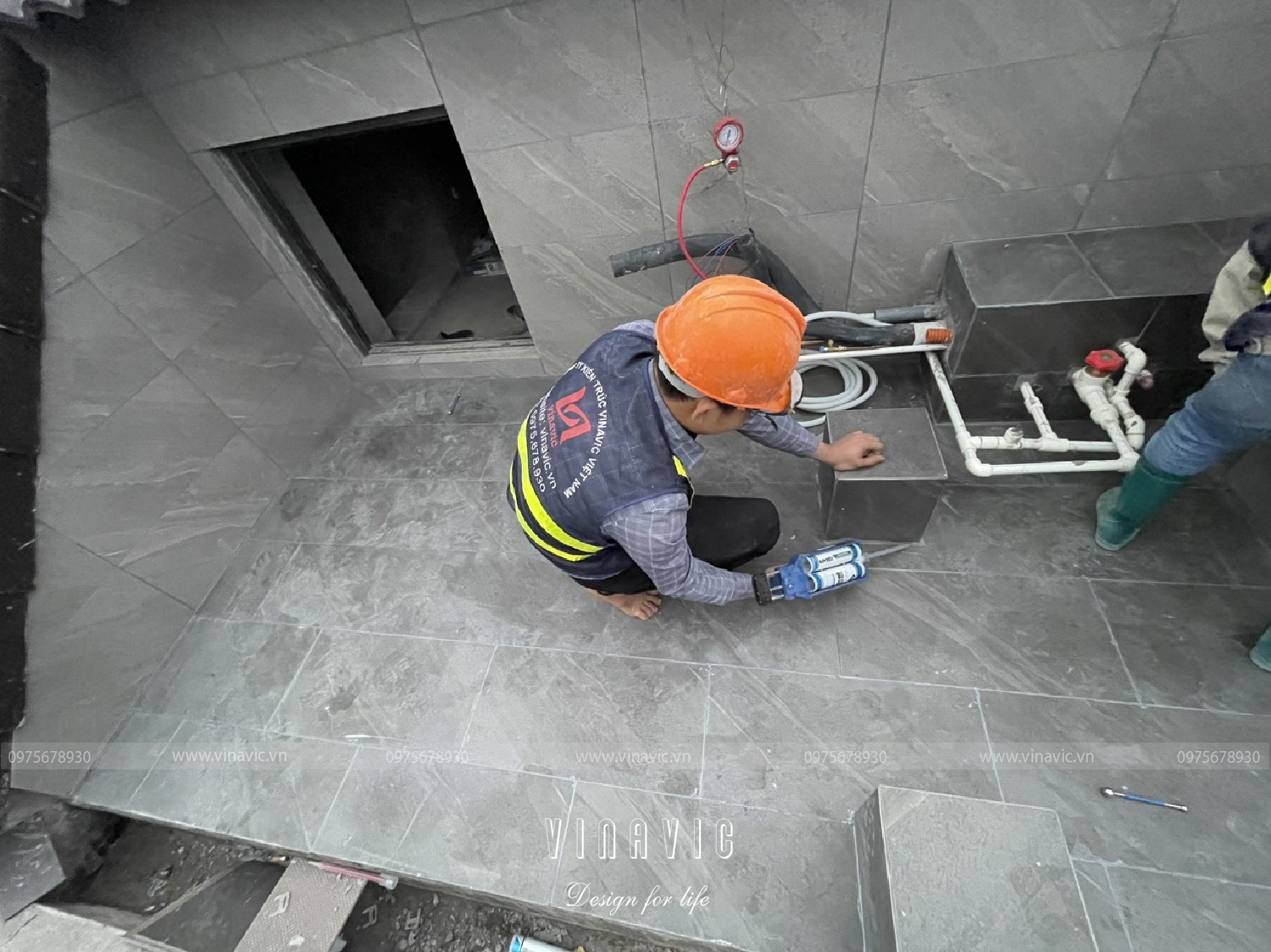 Cải tạo nội thất biệt thự 3 tầng 91m2 (CĐT: Mrs Hoàng - Hoài Đức) TCBT2243